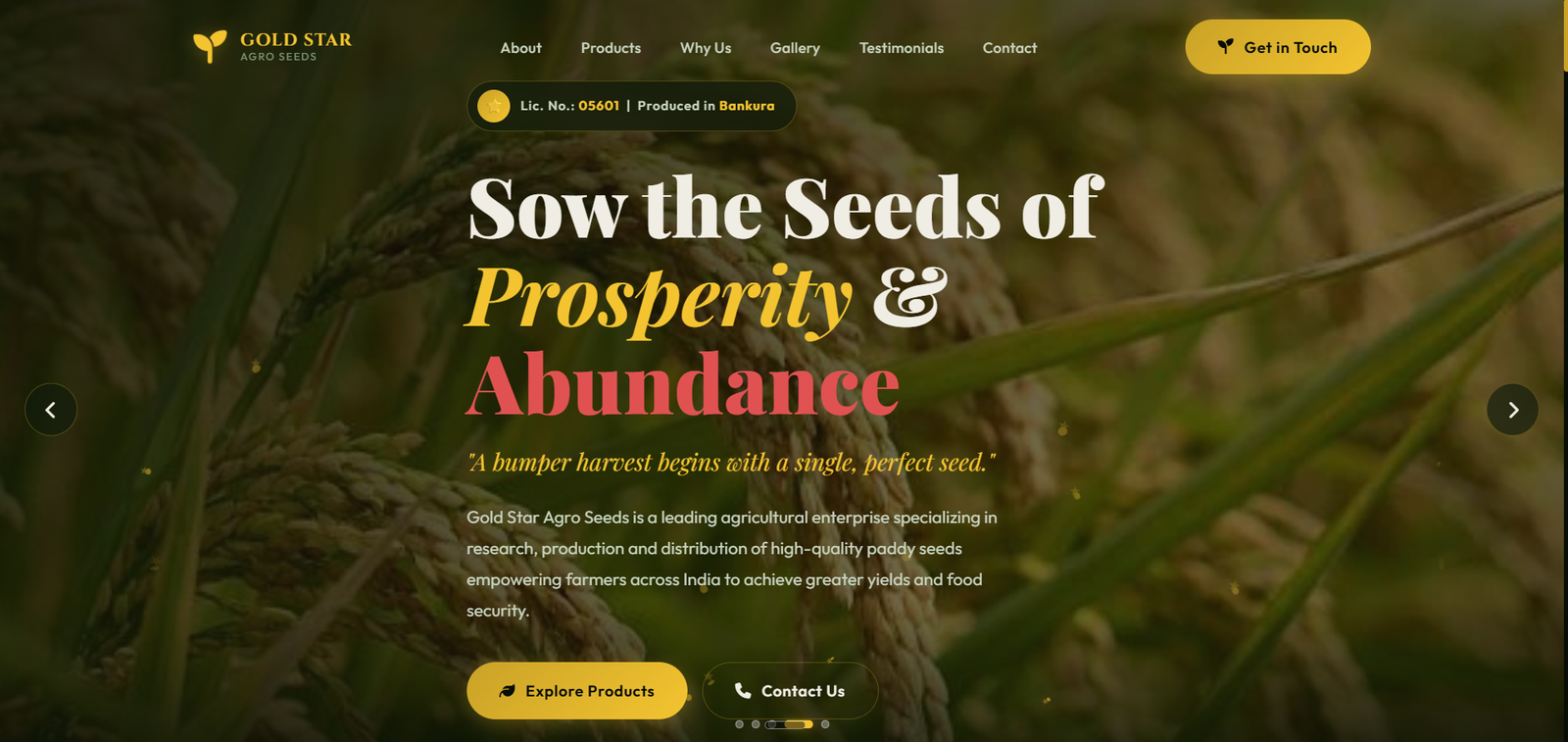 Gold Star Agro Seeds